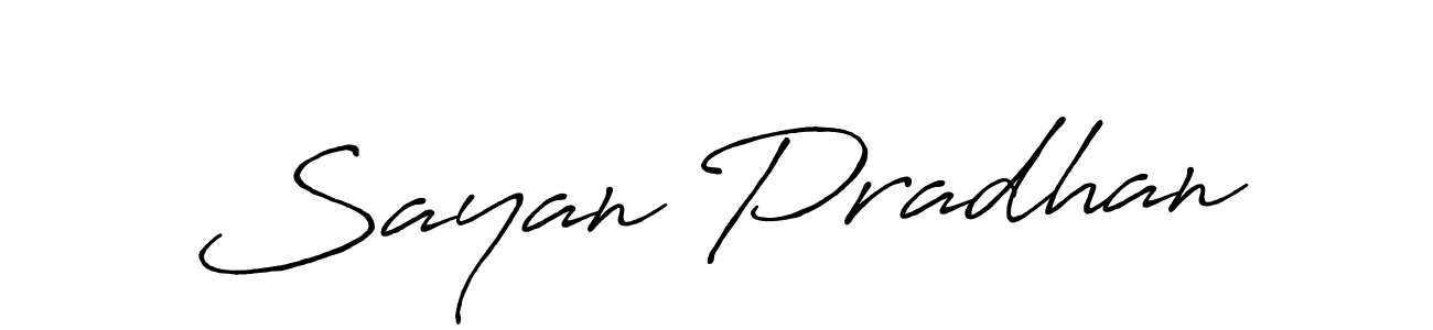 Similarly Antro_Vectra_Bolder is the best handwritten signature design. Signature creator online .You can use it as an online autograph creator for name Sayan Pradhan. Sayan Pradhan signature style 7 images and pictures png