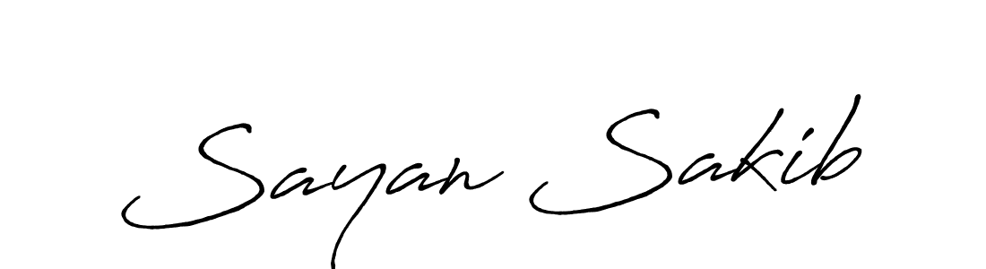 Also You can easily find your signature by using the search form. We will create Sayan Sakib name handwritten signature images for you free of cost using Antro_Vectra_Bolder sign style. Sayan Sakib signature style 7 images and pictures png