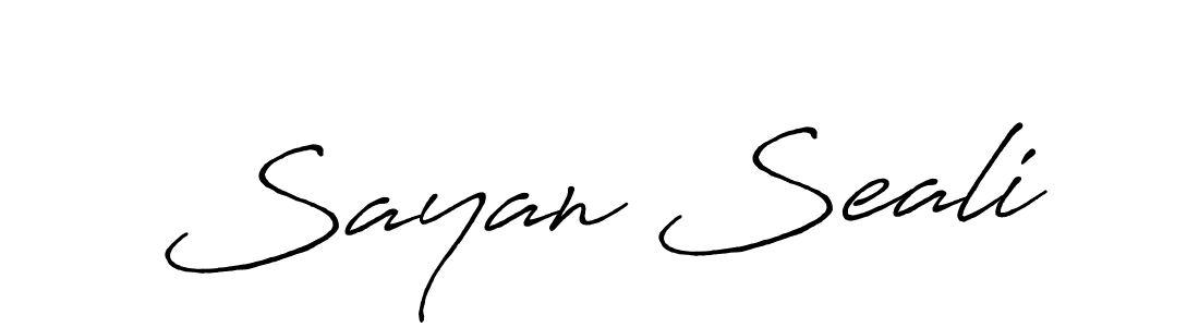 This is the best signature style for the Sayan Seali name. Also you like these signature font (Antro_Vectra_Bolder). Mix name signature. Sayan Seali signature style 7 images and pictures png