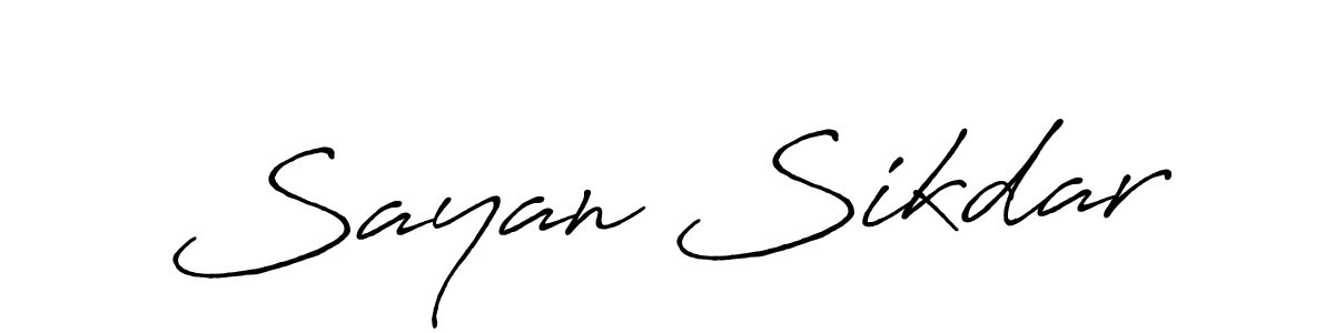 You can use this online signature creator to create a handwritten signature for the name Sayan Sikdar. This is the best online autograph maker. Sayan Sikdar signature style 7 images and pictures png