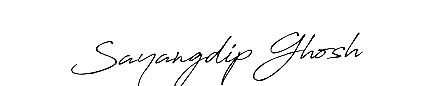 Antro_Vectra_Bolder is a professional signature style that is perfect for those who want to add a touch of class to their signature. It is also a great choice for those who want to make their signature more unique. Get Sayangdip Ghosh name to fancy signature for free. Sayangdip Ghosh signature style 7 images and pictures png