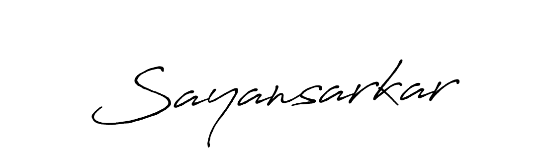How to make Sayansarkar name signature. Use Antro_Vectra_Bolder style for creating short signs online. This is the latest handwritten sign. Sayansarkar signature style 7 images and pictures png