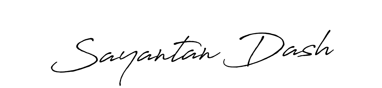 Once you've used our free online signature maker to create your best signature Antro_Vectra_Bolder style, it's time to enjoy all of the benefits that Sayantan Dash name signing documents. Sayantan Dash signature style 7 images and pictures png