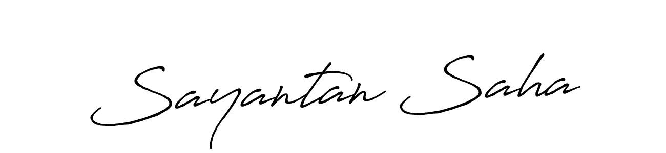 Make a beautiful signature design for name Sayantan Saha. Use this online signature maker to create a handwritten signature for free. Sayantan Saha signature style 7 images and pictures png
