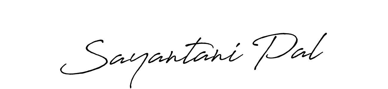 Similarly Antro_Vectra_Bolder is the best handwritten signature design. Signature creator online .You can use it as an online autograph creator for name Sayantani Pal. Sayantani Pal signature style 7 images and pictures png