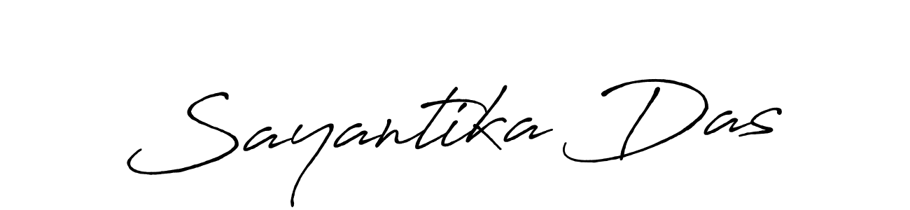 You should practise on your own different ways (Antro_Vectra_Bolder) to write your name (Sayantika Das) in signature. don't let someone else do it for you. Sayantika Das signature style 7 images and pictures png