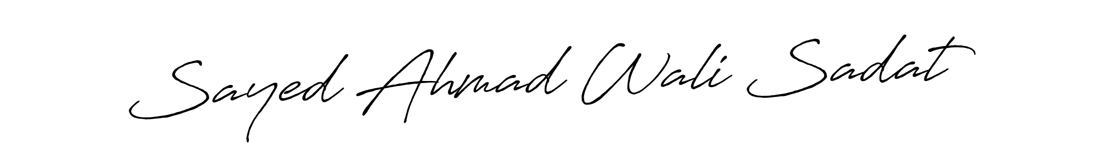 You should practise on your own different ways (Antro_Vectra_Bolder) to write your name (Sayed Ahmad Wali Sadat) in signature. don't let someone else do it for you. Sayed Ahmad Wali Sadat signature style 7 images and pictures png