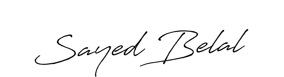 How to Draw Sayed Belal signature style? Antro_Vectra_Bolder is a latest design signature styles for name Sayed Belal. Sayed Belal signature style 7 images and pictures png