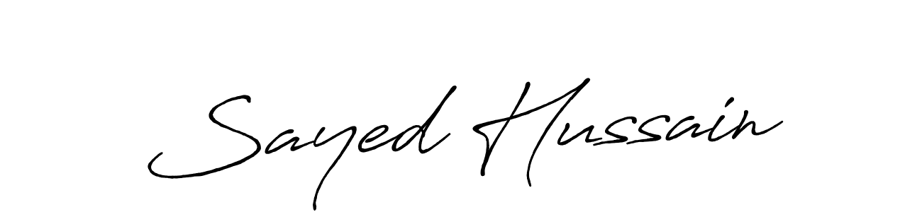 Best and Professional Signature Style for Sayed Hussain. Antro_Vectra_Bolder Best Signature Style Collection. Sayed Hussain signature style 7 images and pictures png
