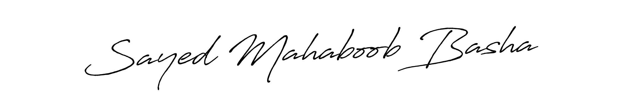 Once you've used our free online signature maker to create your best signature Antro_Vectra_Bolder style, it's time to enjoy all of the benefits that Sayed Mahaboob Basha name signing documents. Sayed Mahaboob Basha signature style 7 images and pictures png