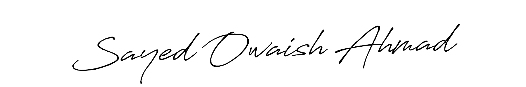 Also You can easily find your signature by using the search form. We will create Sayed Owaish Ahmad name handwritten signature images for you free of cost using Antro_Vectra_Bolder sign style. Sayed Owaish Ahmad signature style 7 images and pictures png