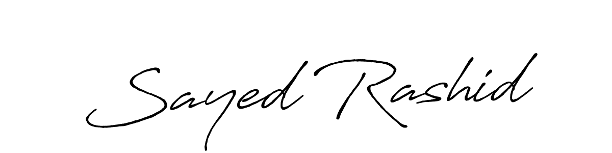 if you are searching for the best signature style for your name Sayed Rashid. so please give up your signature search. here we have designed multiple signature styles  using Antro_Vectra_Bolder. Sayed Rashid signature style 7 images and pictures png