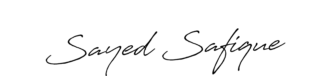 Make a beautiful signature design for name Sayed Safique. Use this online signature maker to create a handwritten signature for free. Sayed Safique signature style 7 images and pictures png