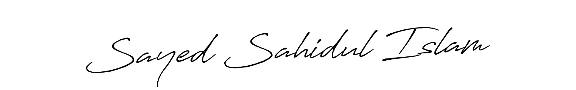 Once you've used our free online signature maker to create your best signature Antro_Vectra_Bolder style, it's time to enjoy all of the benefits that Sayed Sahidul Islam name signing documents. Sayed Sahidul Islam signature style 7 images and pictures png