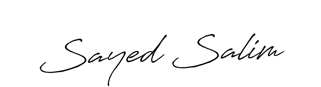 Similarly Antro_Vectra_Bolder is the best handwritten signature design. Signature creator online .You can use it as an online autograph creator for name Sayed Salim. Sayed Salim signature style 7 images and pictures png