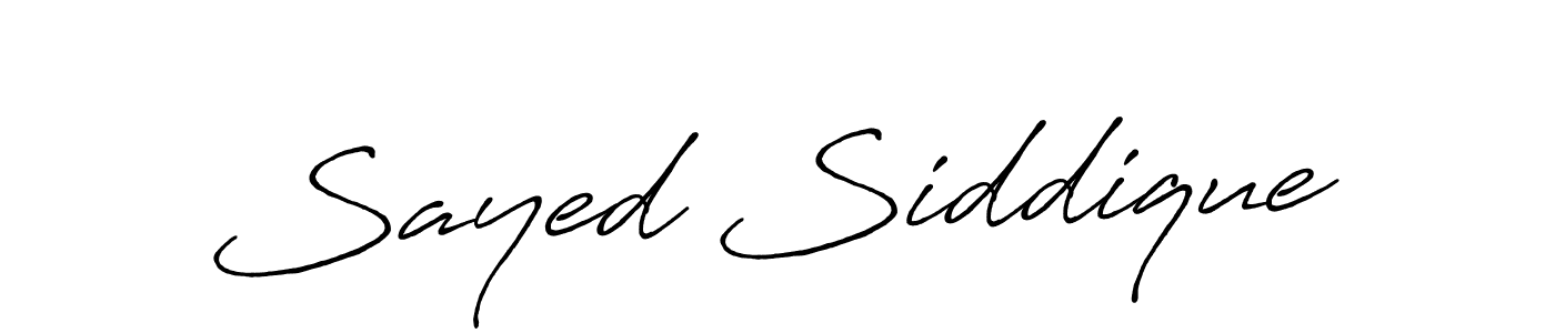 Antro_Vectra_Bolder is a professional signature style that is perfect for those who want to add a touch of class to their signature. It is also a great choice for those who want to make their signature more unique. Get Sayed Siddique name to fancy signature for free. Sayed Siddique signature style 7 images and pictures png