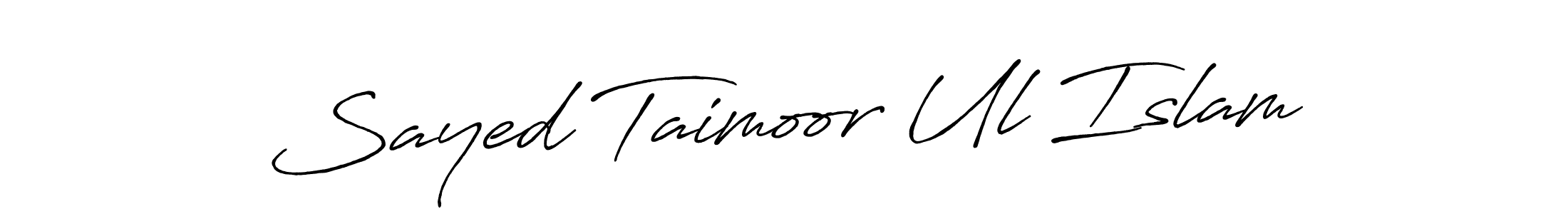 if you are searching for the best signature style for your name Sayed Taimoor Ul Islam. so please give up your signature search. here we have designed multiple signature styles  using Antro_Vectra_Bolder. Sayed Taimoor Ul Islam signature style 7 images and pictures png