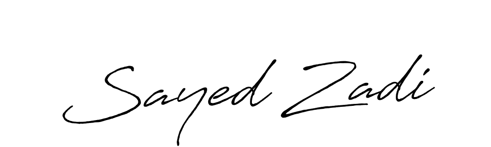 This is the best signature style for the Sayed Zadi name. Also you like these signature font (Antro_Vectra_Bolder). Mix name signature. Sayed Zadi signature style 7 images and pictures png