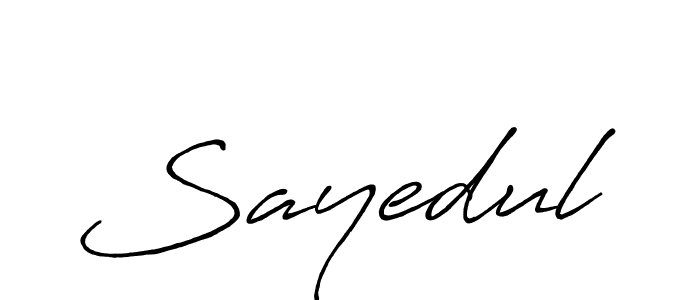 Once you've used our free online signature maker to create your best signature Antro_Vectra_Bolder style, it's time to enjoy all of the benefits that Sayedul name signing documents. Sayedul signature style 7 images and pictures png