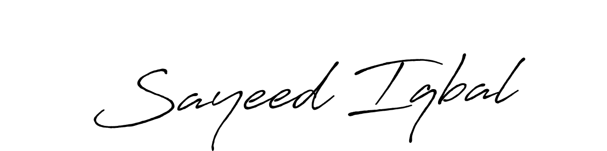 Best and Professional Signature Style for Sayeed Iqbal. Antro_Vectra_Bolder Best Signature Style Collection. Sayeed Iqbal signature style 7 images and pictures png