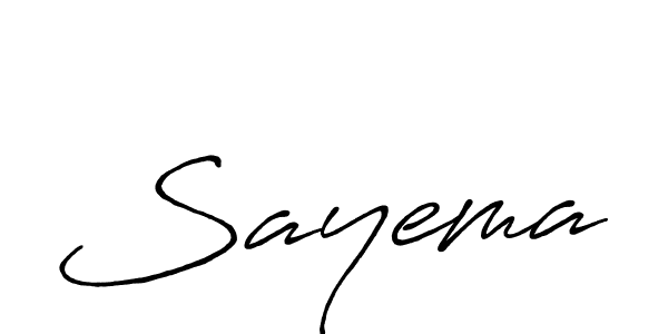 Similarly Antro_Vectra_Bolder is the best handwritten signature design. Signature creator online .You can use it as an online autograph creator for name Sayema. Sayema signature style 7 images and pictures png