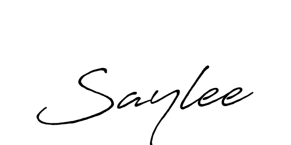 You should practise on your own different ways (Antro_Vectra_Bolder) to write your name (Saylee) in signature. don't let someone else do it for you. Saylee signature style 7 images and pictures png