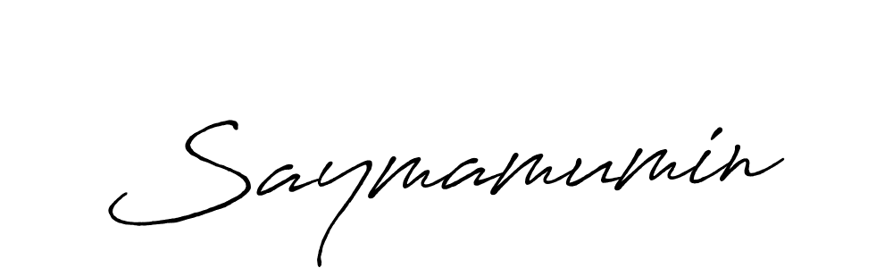 How to Draw Saymamumin signature style? Antro_Vectra_Bolder is a latest design signature styles for name Saymamumin. Saymamumin signature style 7 images and pictures png