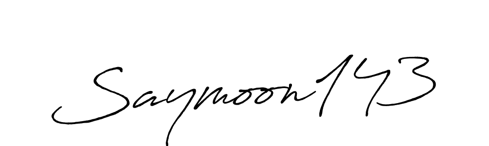 if you are searching for the best signature style for your name Saymoon143. so please give up your signature search. here we have designed multiple signature styles  using Antro_Vectra_Bolder. Saymoon143 signature style 7 images and pictures png