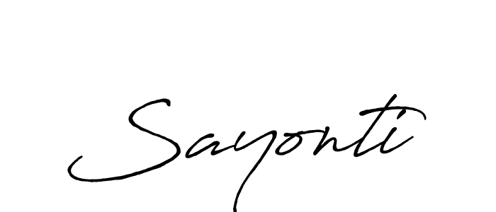 Antro_Vectra_Bolder is a professional signature style that is perfect for those who want to add a touch of class to their signature. It is also a great choice for those who want to make their signature more unique. Get Sayonti name to fancy signature for free. Sayonti signature style 7 images and pictures png