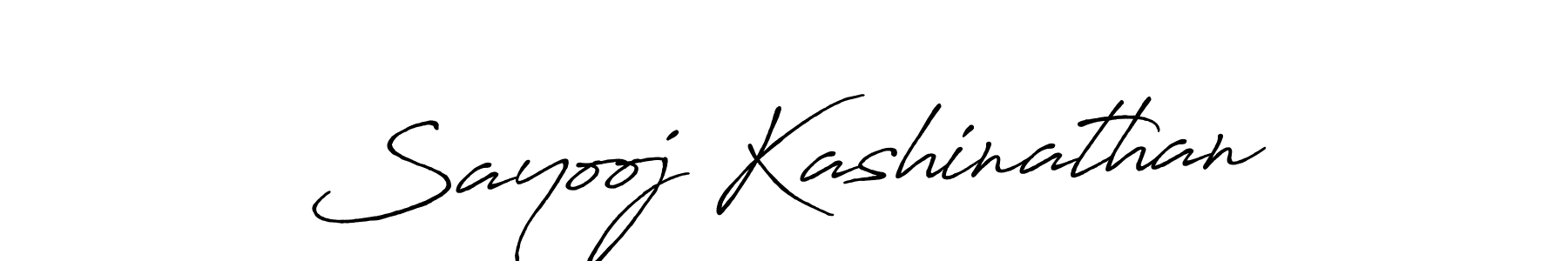 How to make Sayooj Kashinathan signature? Antro_Vectra_Bolder is a professional autograph style. Create handwritten signature for Sayooj Kashinathan name. Sayooj Kashinathan signature style 7 images and pictures png