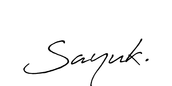 See photos of Sayuk. official signature by Spectra . Check more albums & portfolios. Read reviews & check more about Antro_Vectra_Bolder font. Sayuk. signature style 7 images and pictures png