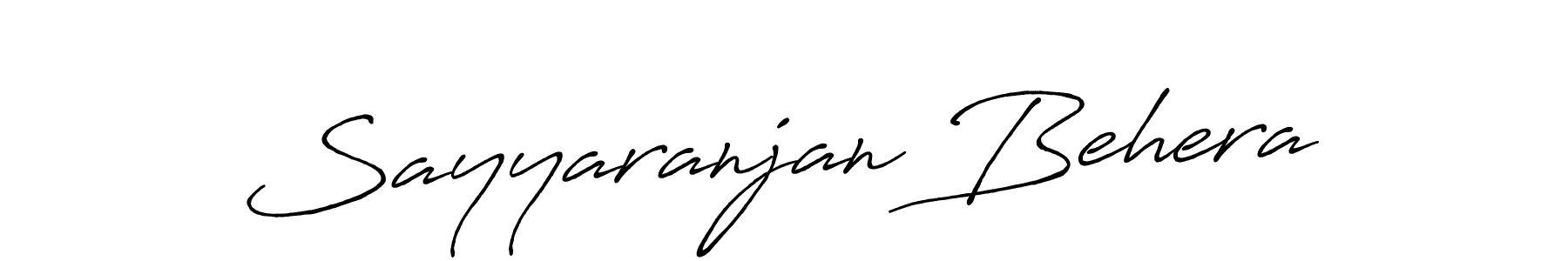 It looks lik you need a new signature style for name Sayyaranjan Behera. Design unique handwritten (Antro_Vectra_Bolder) signature with our free signature maker in just a few clicks. Sayyaranjan Behera signature style 7 images and pictures png