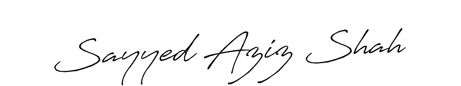 How to Draw Sayyed Aziz Shah signature style? Antro_Vectra_Bolder is a latest design signature styles for name Sayyed Aziz Shah. Sayyed Aziz Shah signature style 7 images and pictures png