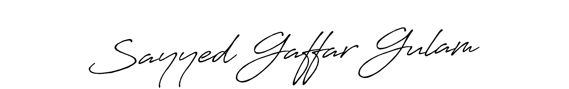 You can use this online signature creator to create a handwritten signature for the name Sayyed Gaffar Gulam. This is the best online autograph maker. Sayyed Gaffar Gulam signature style 7 images and pictures png