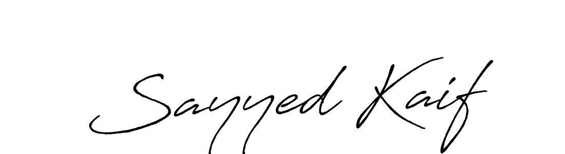 Make a short Sayyed Kaif signature style. Manage your documents anywhere anytime using Antro_Vectra_Bolder. Create and add eSignatures, submit forms, share and send files easily. Sayyed Kaif signature style 7 images and pictures png