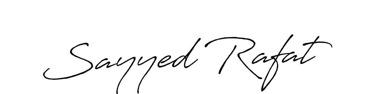 The best way (Antro_Vectra_Bolder) to make a short signature is to pick only two or three words in your name. The name Sayyed Rafat include a total of six letters. For converting this name. Sayyed Rafat signature style 7 images and pictures png