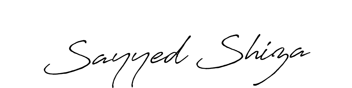Sayyed Shiza stylish signature style. Best Handwritten Sign (Antro_Vectra_Bolder) for my name. Handwritten Signature Collection Ideas for my name Sayyed Shiza. Sayyed Shiza signature style 7 images and pictures png