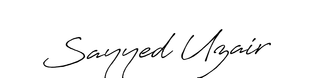 You can use this online signature creator to create a handwritten signature for the name Sayyed Uzair. This is the best online autograph maker. Sayyed Uzair signature style 7 images and pictures png