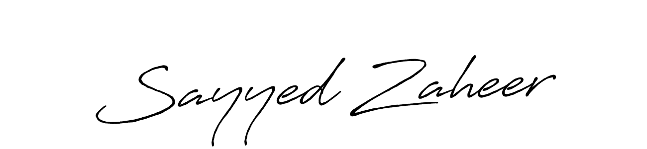 How to Draw Sayyed Zaheer signature style? Antro_Vectra_Bolder is a latest design signature styles for name Sayyed Zaheer. Sayyed Zaheer signature style 7 images and pictures png