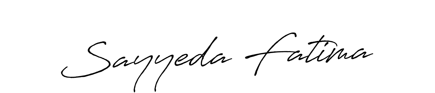 Also You can easily find your signature by using the search form. We will create Sayyeda Fatima name handwritten signature images for you free of cost using Antro_Vectra_Bolder sign style. Sayyeda Fatima signature style 7 images and pictures png