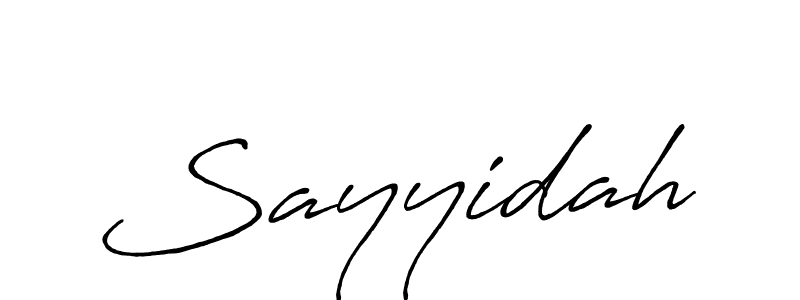 Best and Professional Signature Style for Sayyidah. Antro_Vectra_Bolder Best Signature Style Collection. Sayyidah signature style 7 images and pictures png