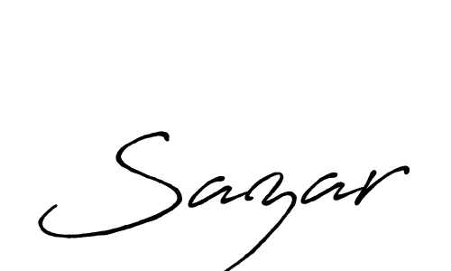 Also You can easily find your signature by using the search form. We will create Sazar name handwritten signature images for you free of cost using Antro_Vectra_Bolder sign style. Sazar signature style 7 images and pictures png