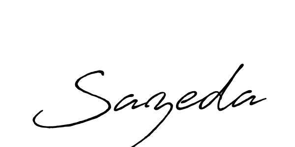 Make a short Sazeda signature style. Manage your documents anywhere anytime using Antro_Vectra_Bolder. Create and add eSignatures, submit forms, share and send files easily. Sazeda signature style 7 images and pictures png