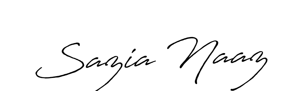 You should practise on your own different ways (Antro_Vectra_Bolder) to write your name (Sazia Naaz) in signature. don't let someone else do it for you. Sazia Naaz signature style 7 images and pictures png