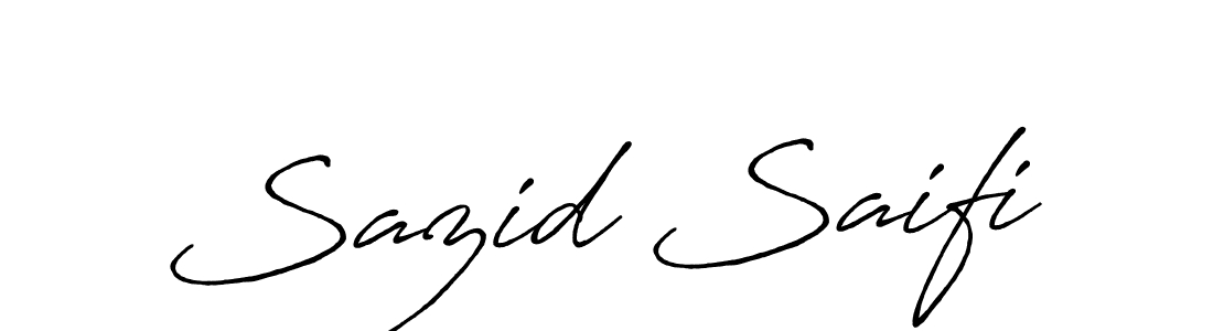 How to Draw Sazid Saifi signature style? Antro_Vectra_Bolder is a latest design signature styles for name Sazid Saifi. Sazid Saifi signature style 7 images and pictures png