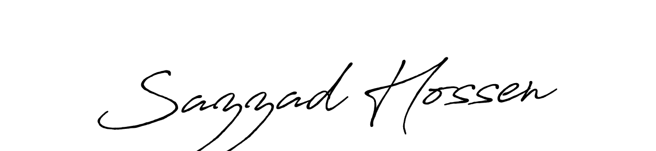 You should practise on your own different ways (Antro_Vectra_Bolder) to write your name (Sazzad Hossen) in signature. don't let someone else do it for you. Sazzad Hossen signature style 7 images and pictures png