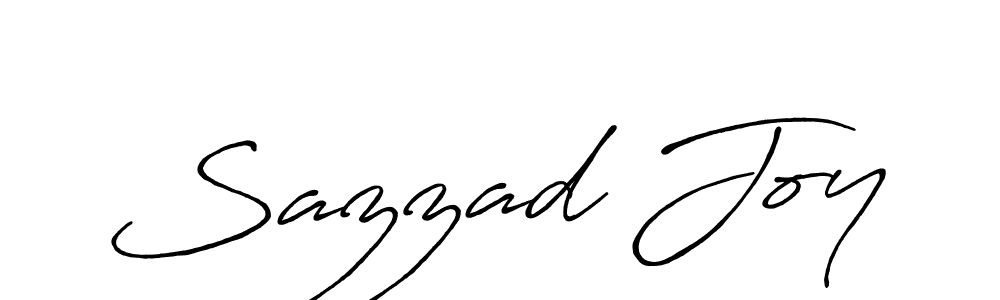 Once you've used our free online signature maker to create your best signature Antro_Vectra_Bolder style, it's time to enjoy all of the benefits that Sazzad Joy name signing documents. Sazzad Joy signature style 7 images and pictures png