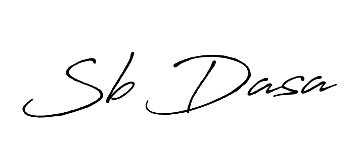 It looks lik you need a new signature style for name Sb Dasa. Design unique handwritten (Antro_Vectra_Bolder) signature with our free signature maker in just a few clicks. Sb Dasa signature style 7 images and pictures png