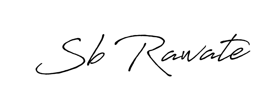 Make a beautiful signature design for name Sb Rawate. Use this online signature maker to create a handwritten signature for free. Sb Rawate signature style 7 images and pictures png