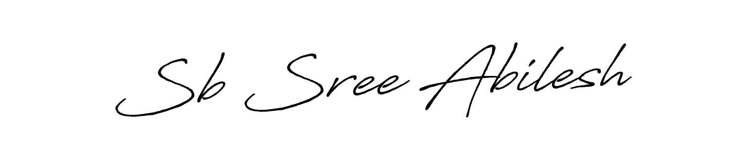 This is the best signature style for the Sb Sree Abilesh name. Also you like these signature font (Antro_Vectra_Bolder). Mix name signature. Sb Sree Abilesh signature style 7 images and pictures png